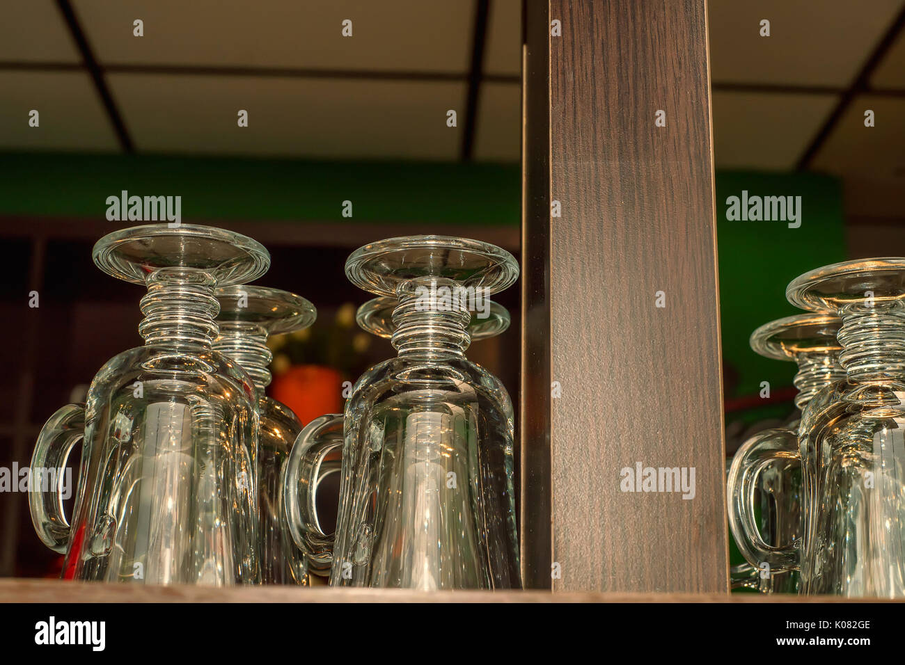 Luxury wine and champagne glasses Stock Photo Alamy