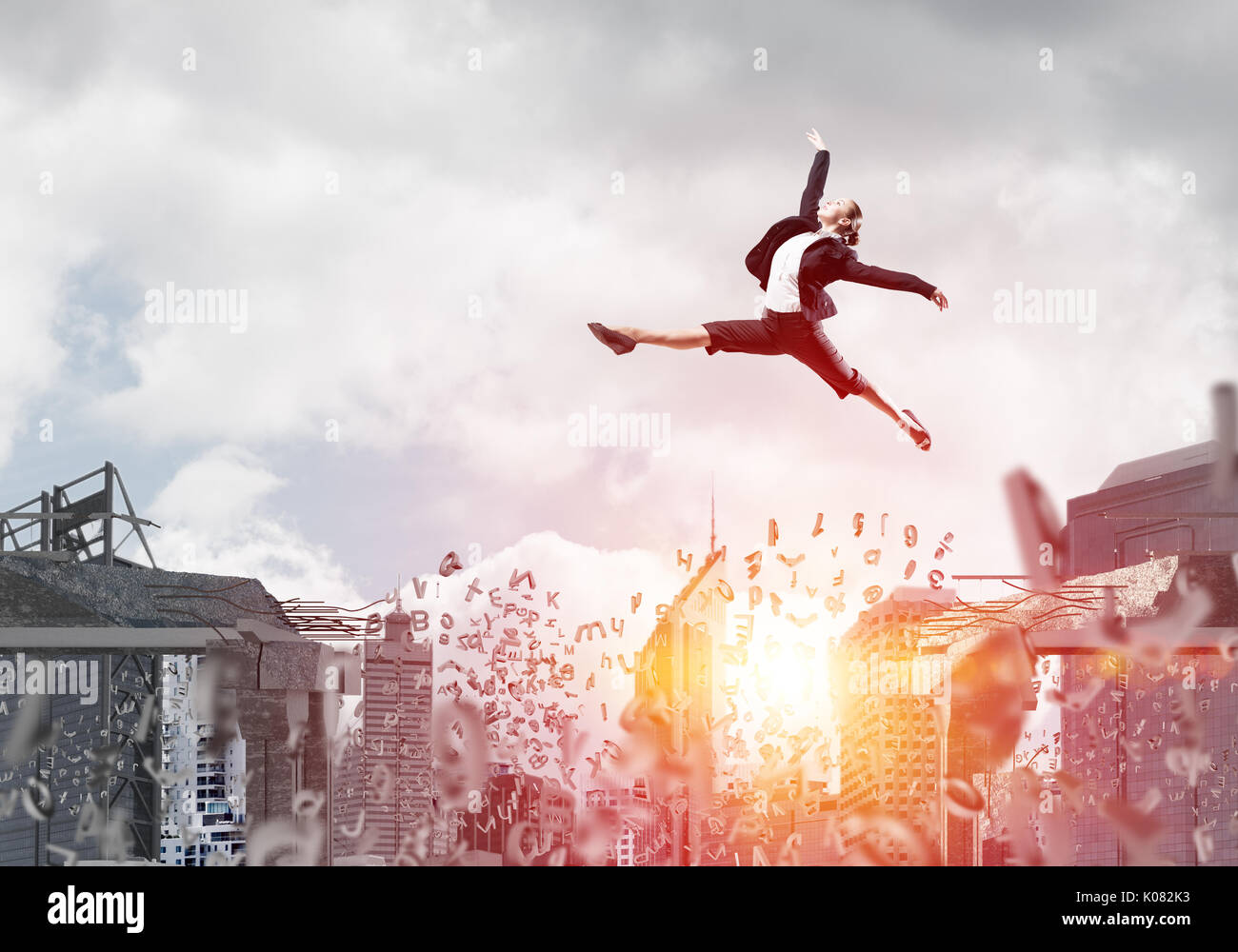 Problem and difficulties overcoming concept Stock Photo - Alamy