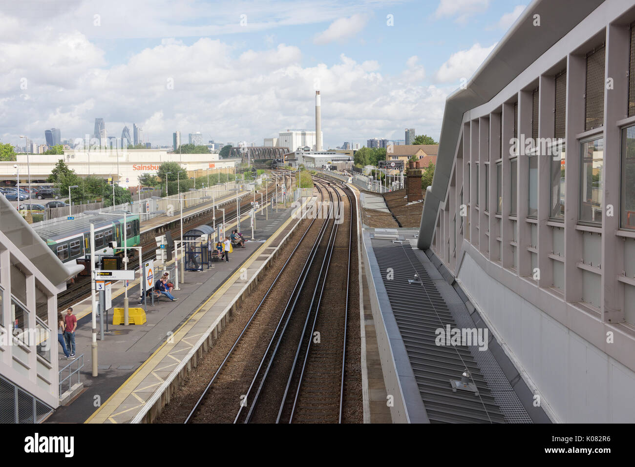 New Cross Gate railway station in London Stock Photo Alamy