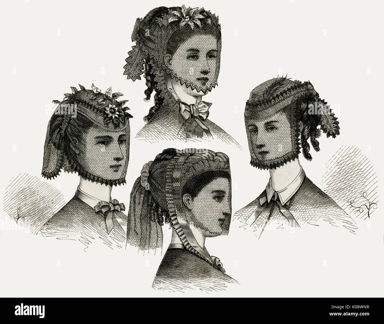 Mesh veil hat hi-res stock photography and images - Alamy