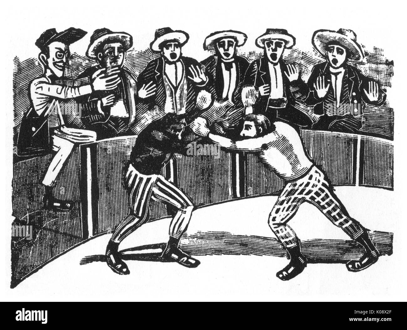 Posada, Illustration, The Adventures of Don Chepito Stock Photo