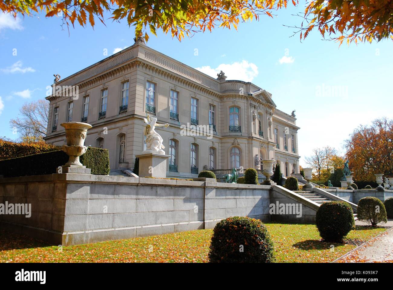 The Elms Newport Rhode Island Stock Photo Alamy