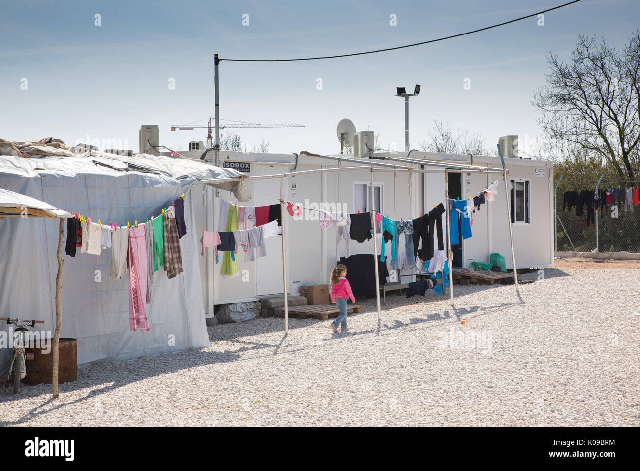 At The Ritsona Refugee Camp In Greece Syrian Refugee Families