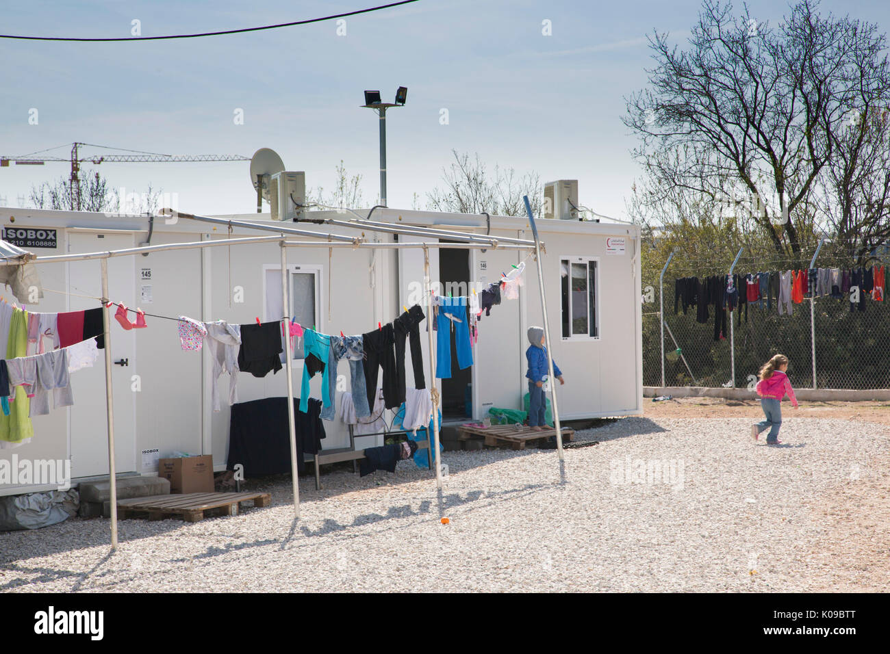 At The Ritsona Refugee Camp In Greece Syrian Refugee Families
