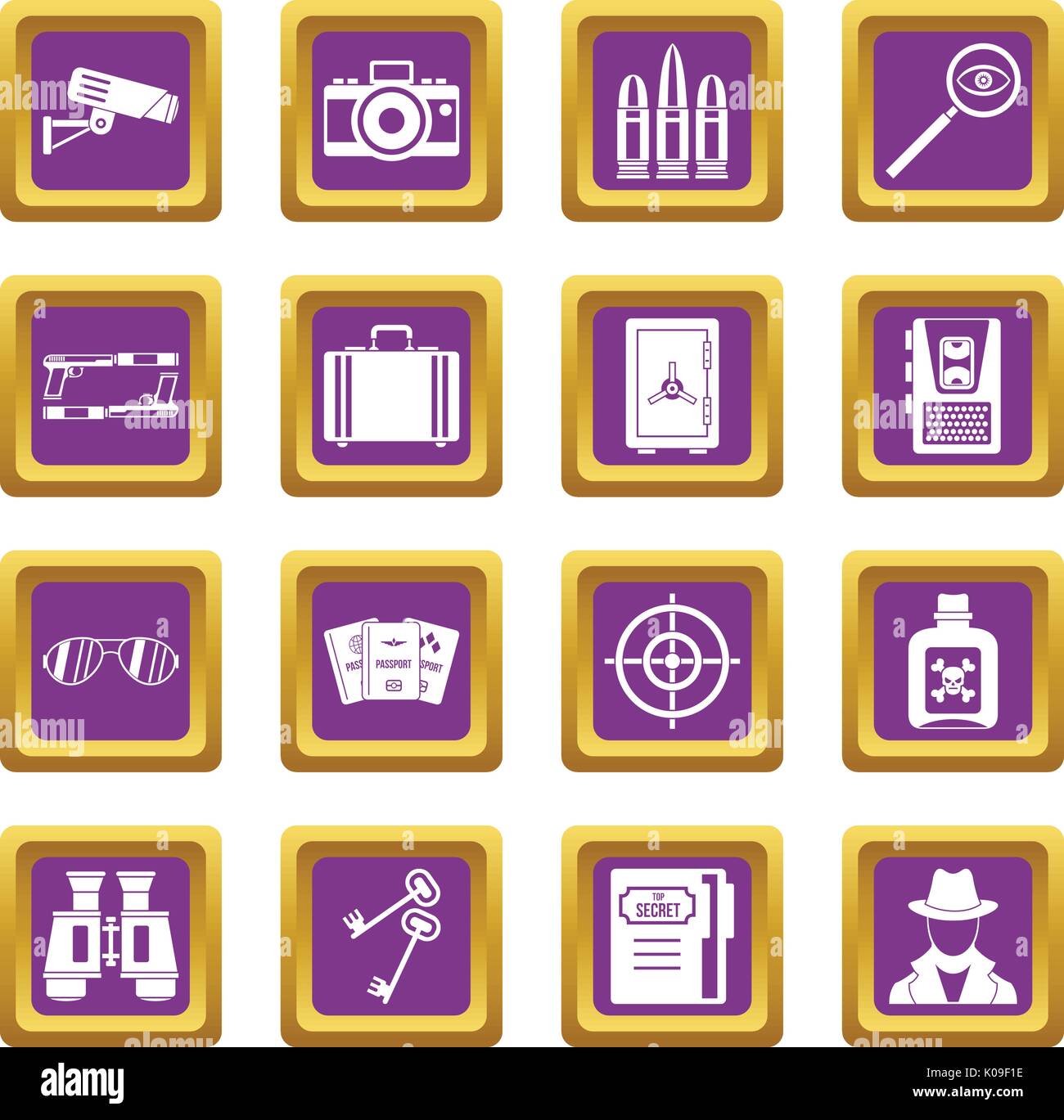 Cartridges purple Stock Vector Images Alamy