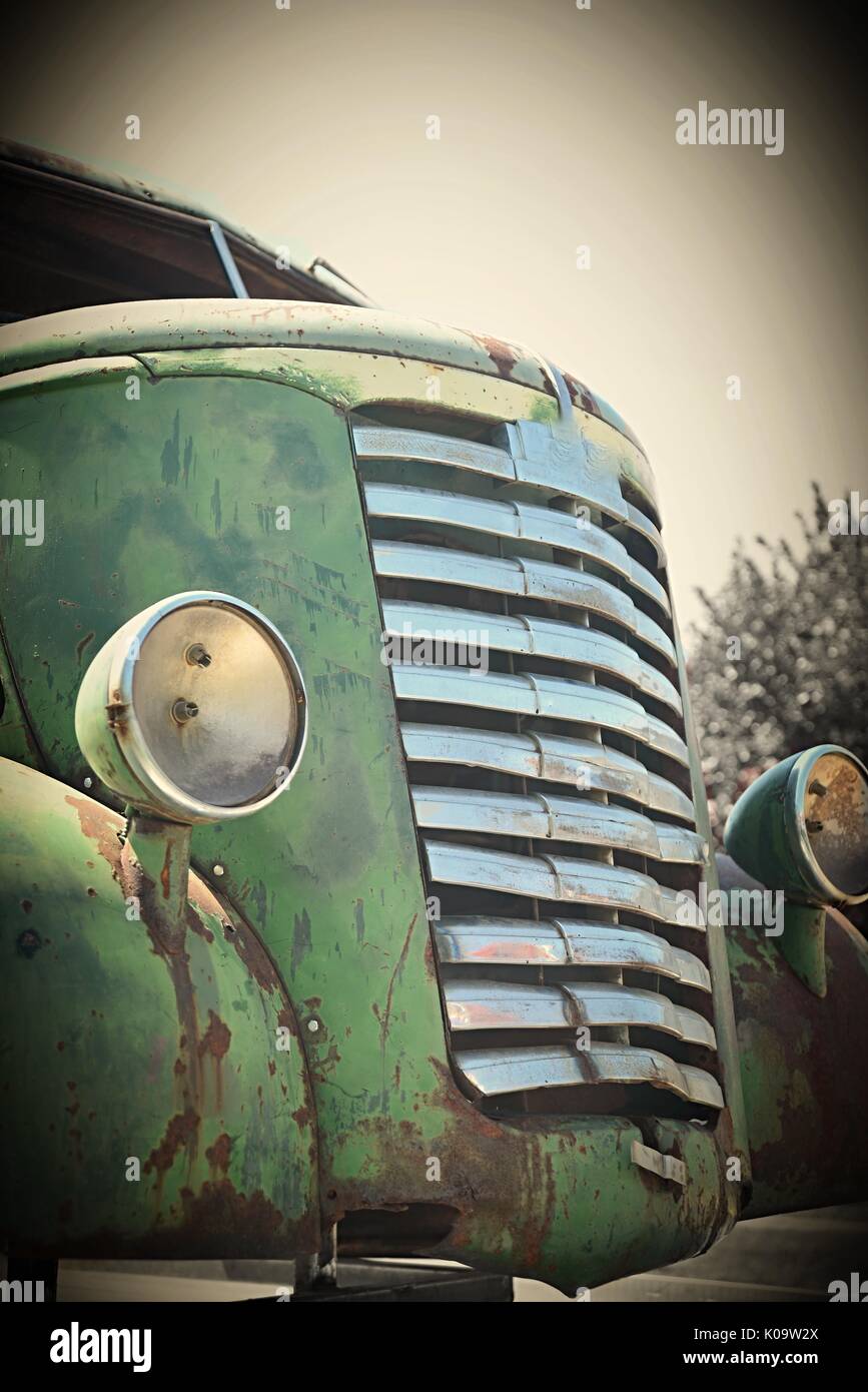 Rusted Truck Cab Stock Photo - Alamy