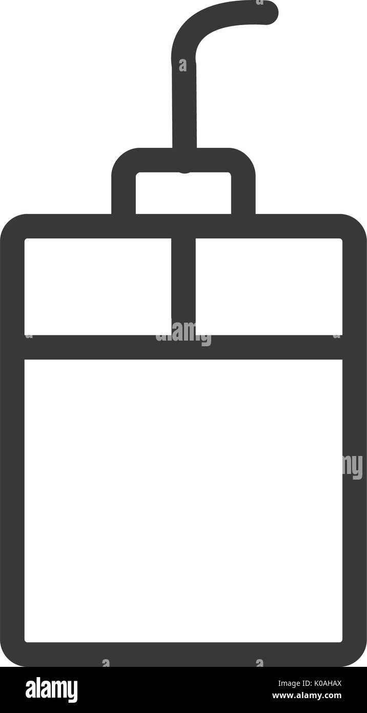computer icon line Stock Vector Image & Art - Alamy