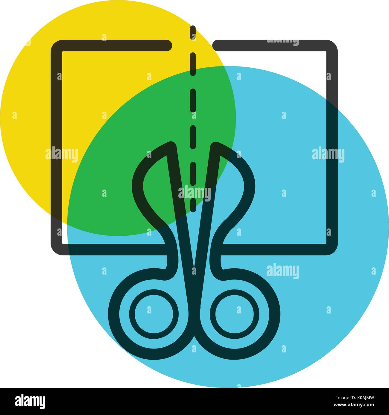 Blade mark Stock Vector Images - Alamy