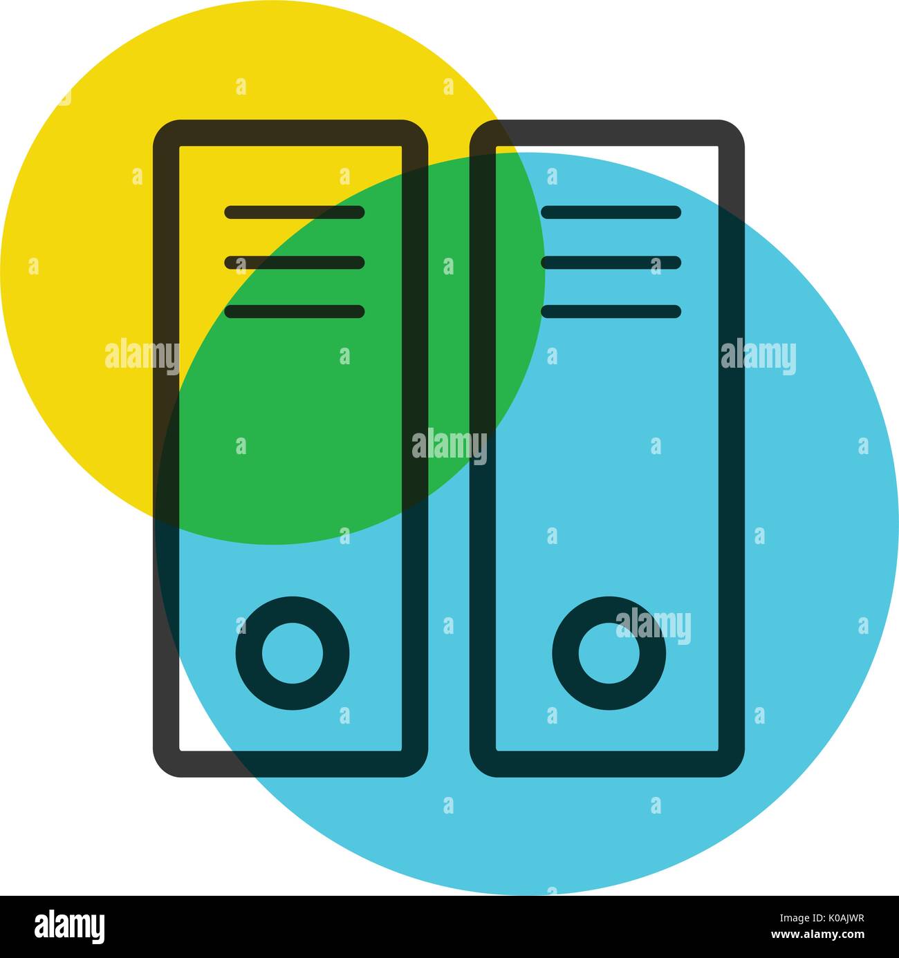 Document file icon color mark Stock Vector Image & Art - Alamy