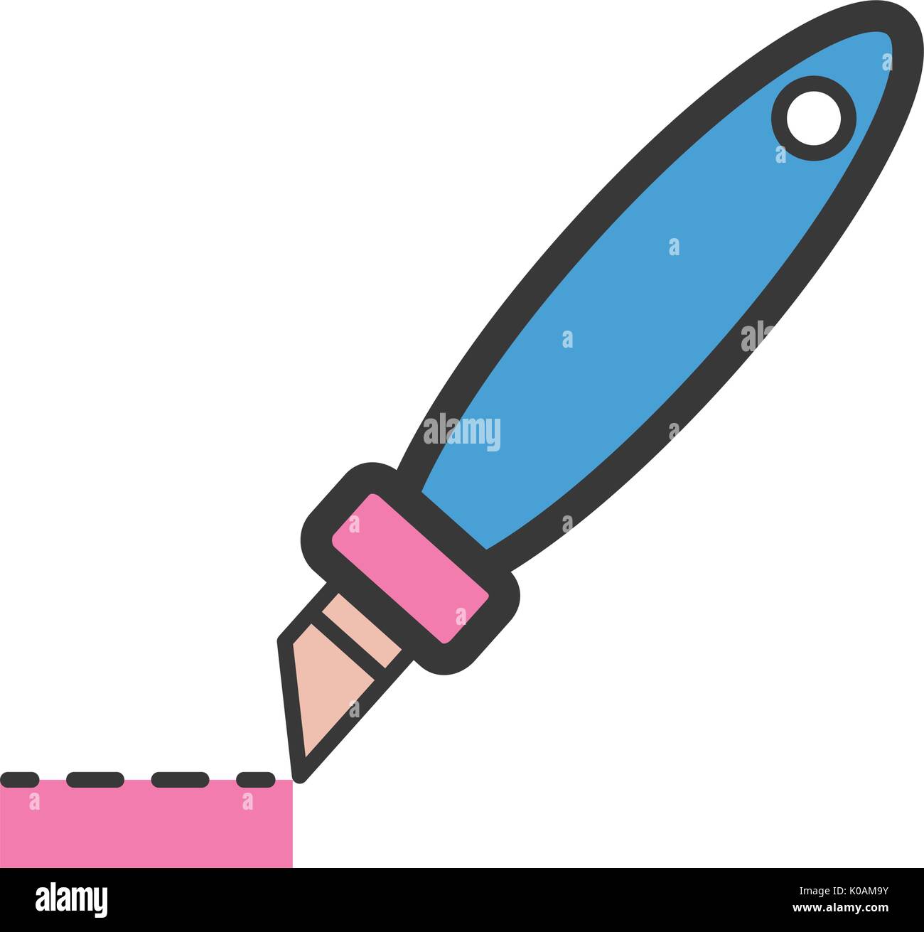 Cutter icon cartoon style Stock Vector Image & Art - Alamy