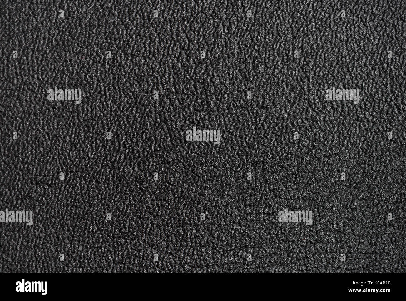 Black leather texture as background Stock Photo