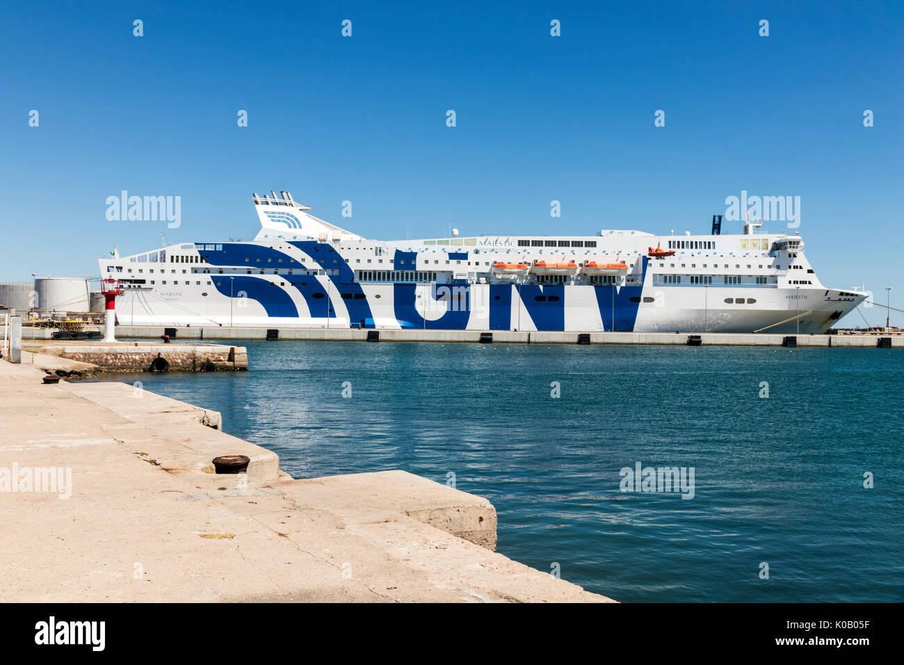 Ferry gnv hi-res stock photography and images - Alamy