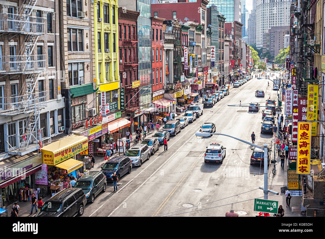 Chinatown, Manhattan, New York City Stock Photo