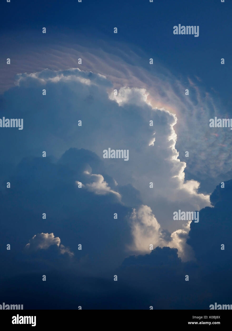 Cumulus cloud rainbow hi-res stock photography and images - Alamy