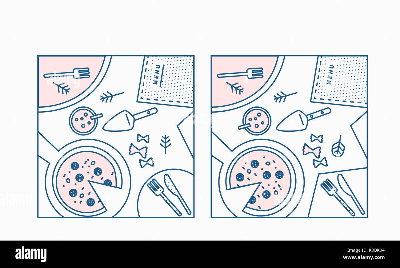 Hidden food Cut Out Stock Images & Pictures - Alamy