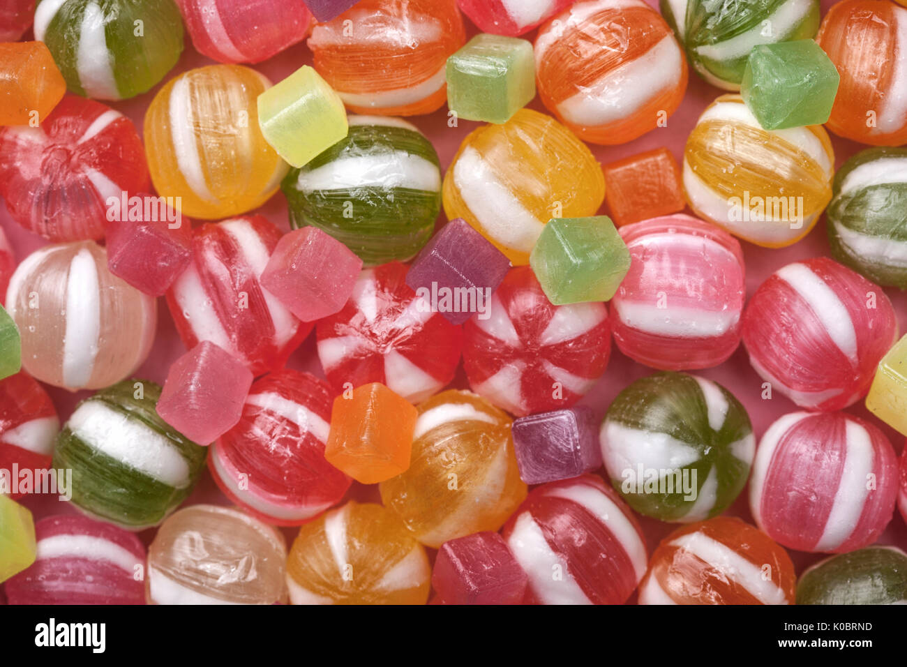 Sweet candies Stock Photo