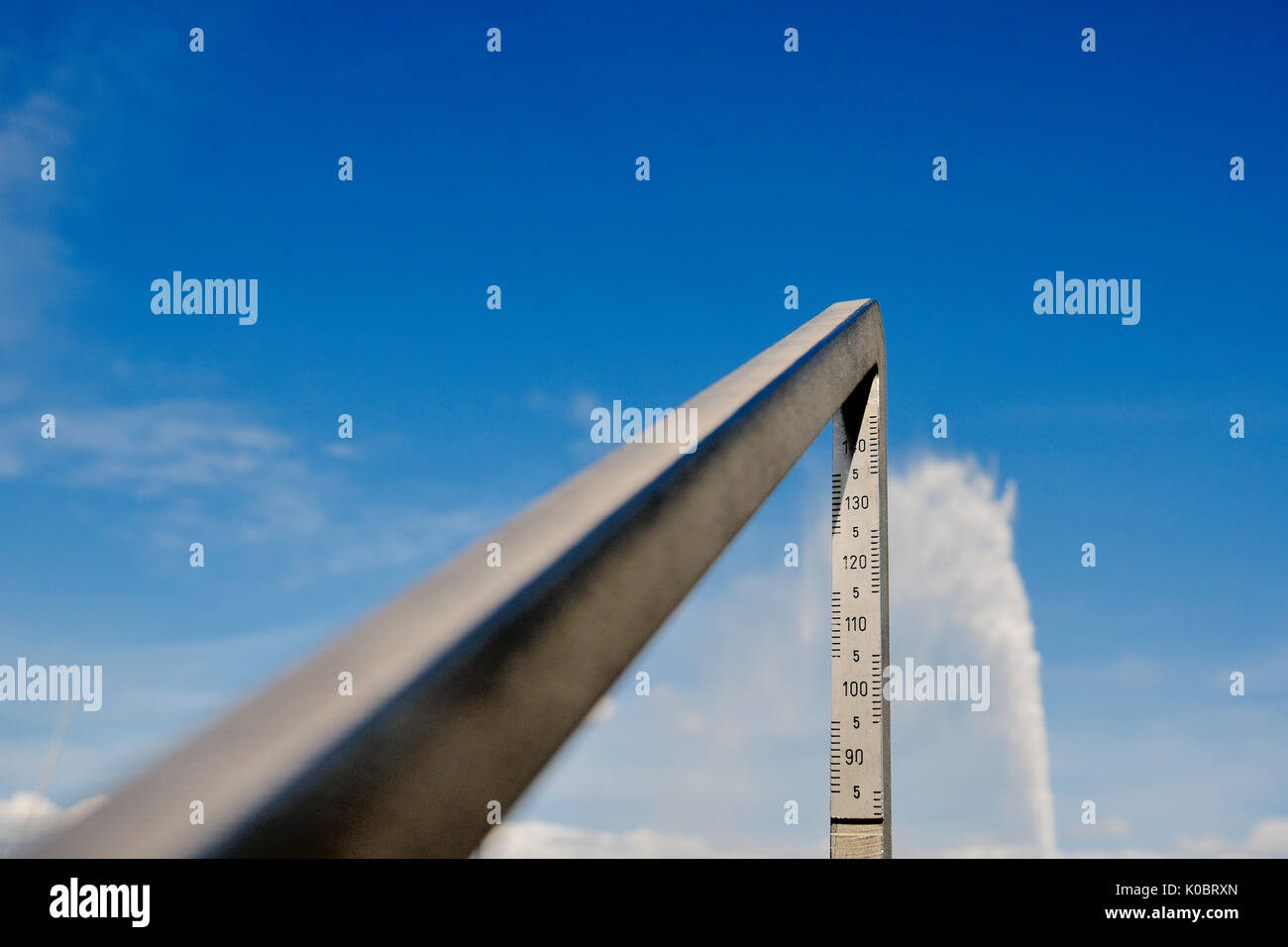 Switzerland Geneva Jet d'Eau, literally meaning 'water jet', is the