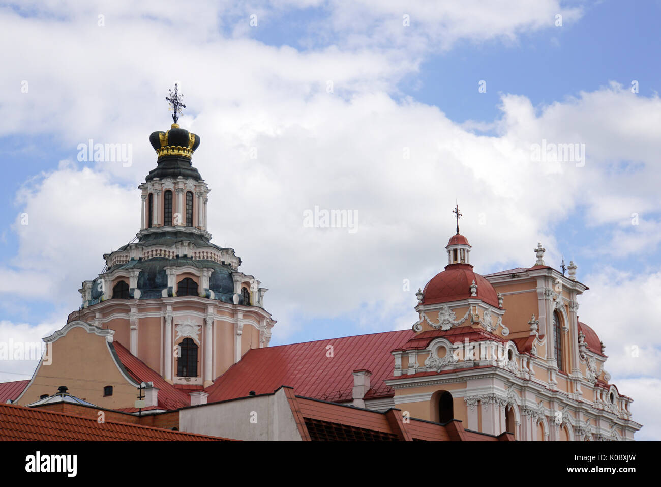 Outside the cathedral in vilnius hires stock photography and images