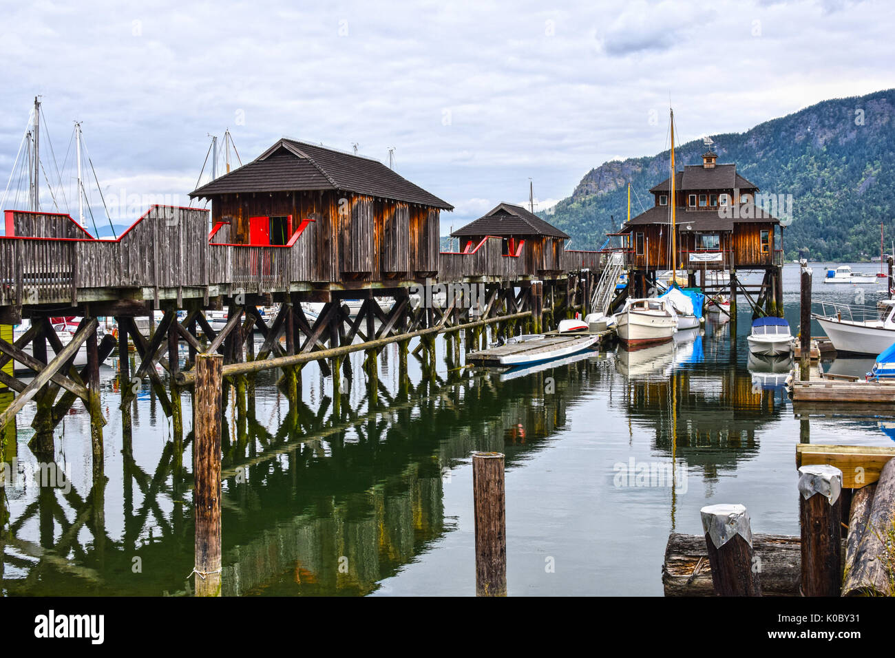 Cowichan bay boat hires stock photography and images Alamy