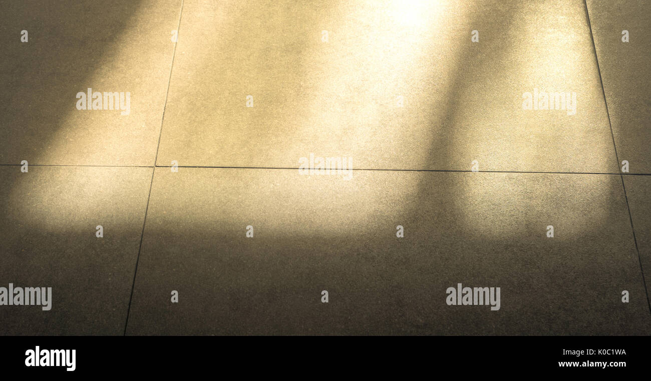 Cement Floor With Sunny Shine Stock Photo 155158230 Alamy