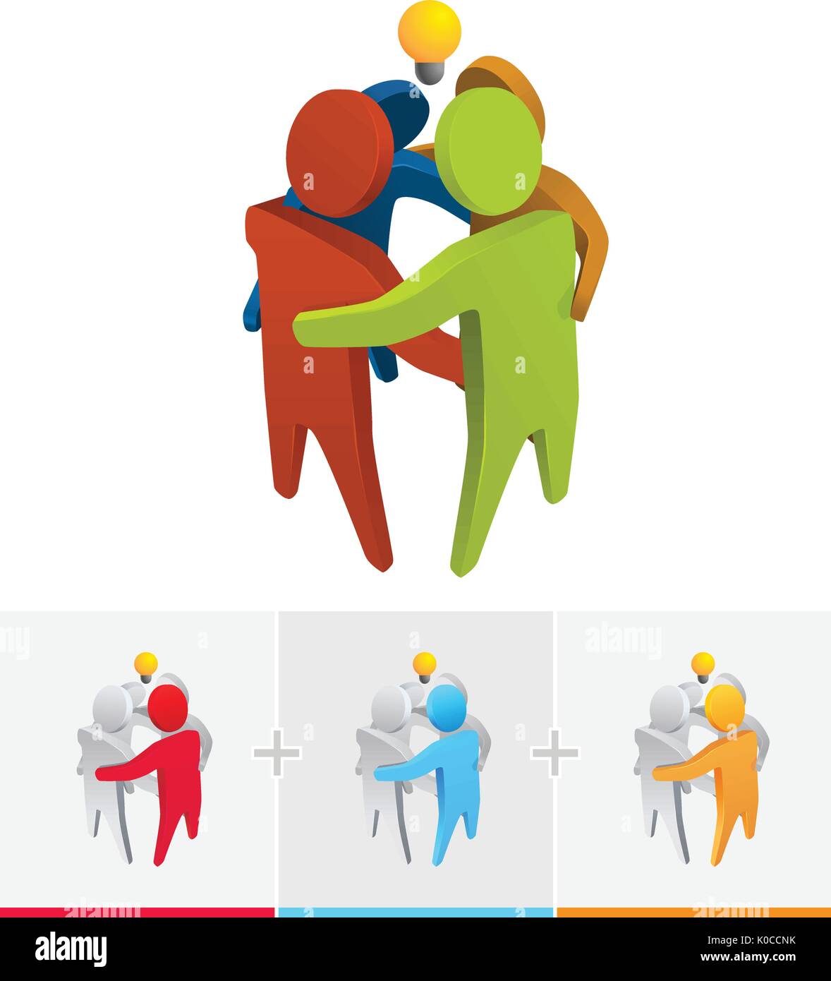 Stick Figure Clip Art Meeting