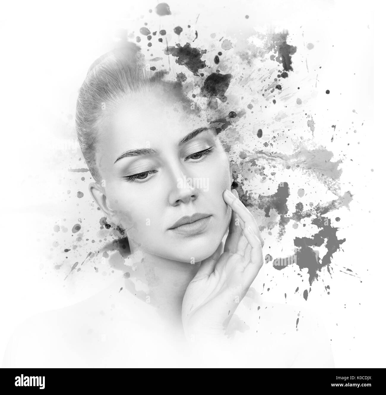 Double face head Cut Out Stock Images Pictures Alamy