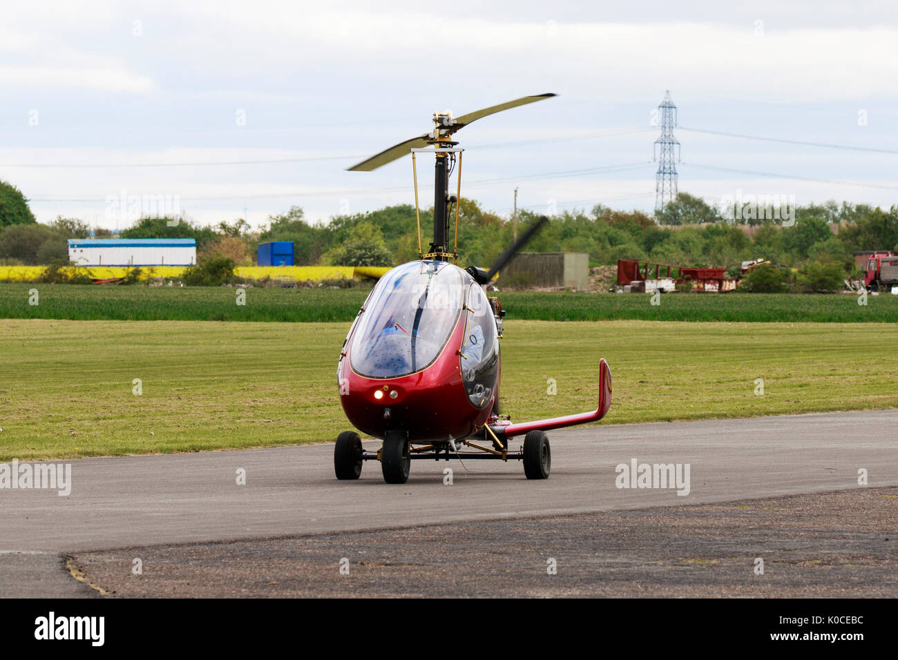 Gyroplane landing hires stock photography and images Alamy