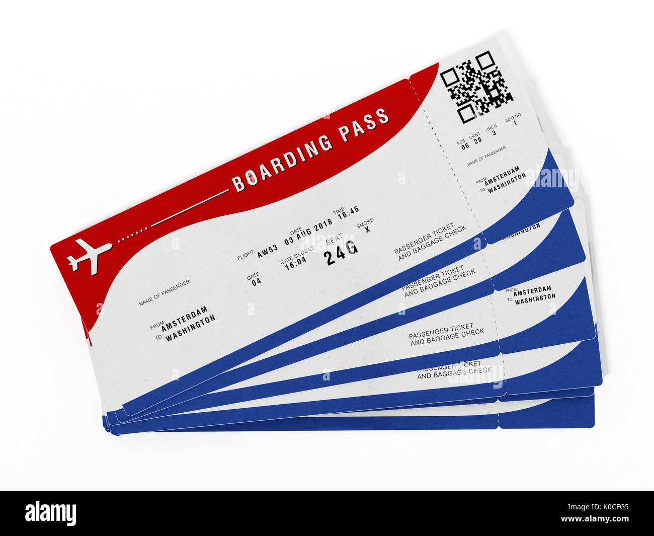 Airline passenger boarding pass barcode hires stock photography and images Alamy