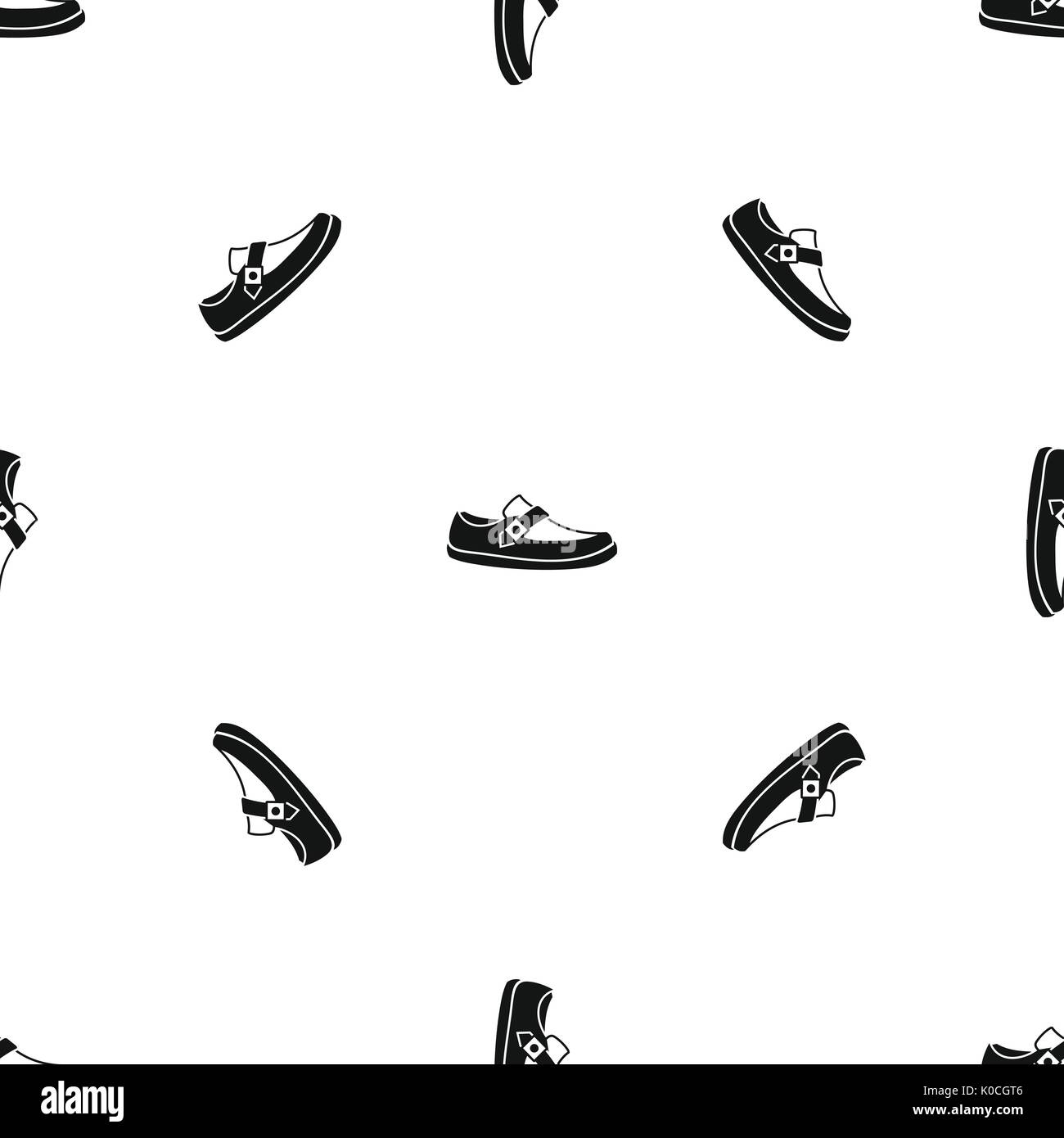 Men moccasin pattern seamless black Stock Vector Image & Art - Alamy