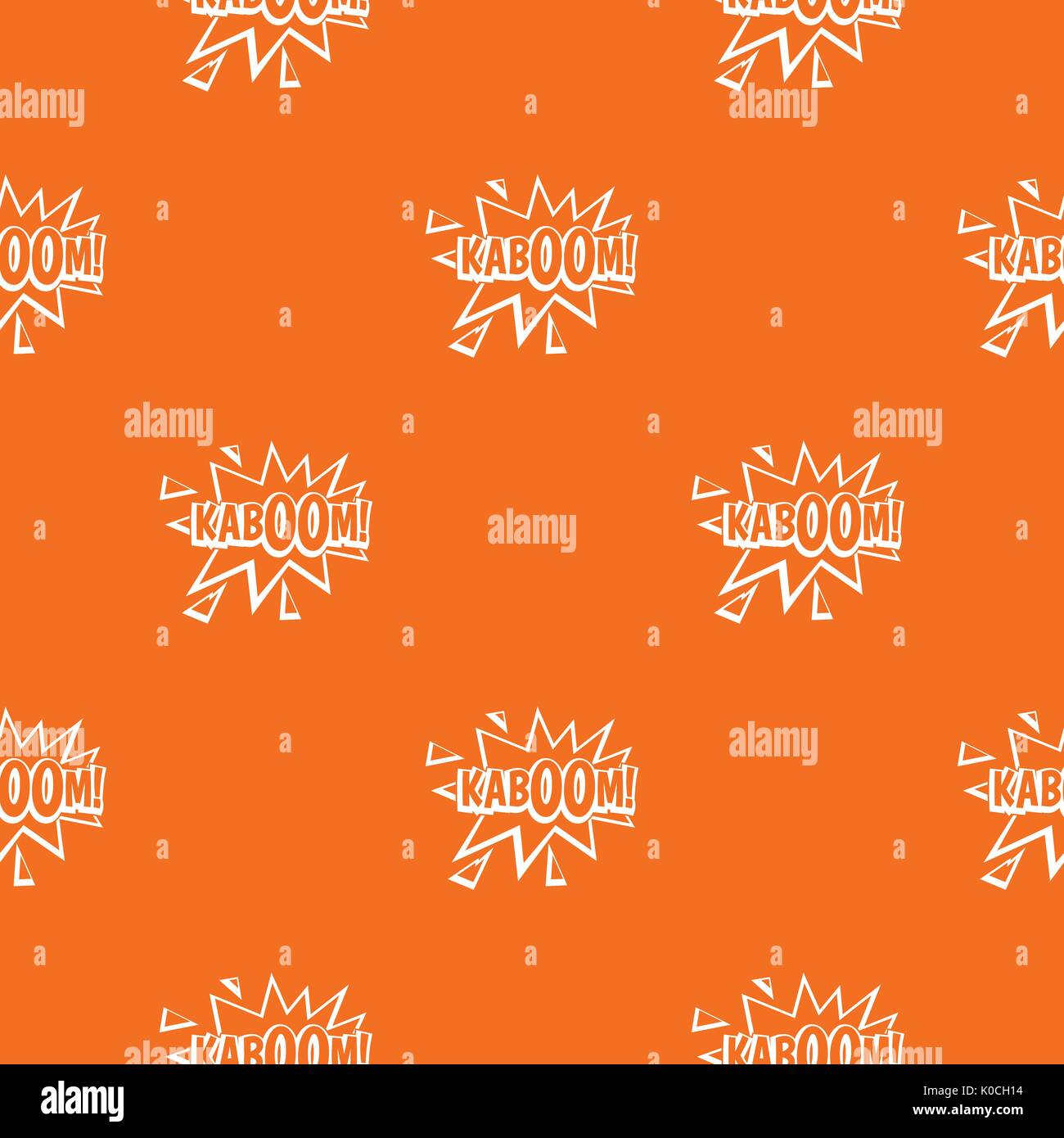 Kaboom, explosion pattern seamless Stock Vector Image & Art - Alamy