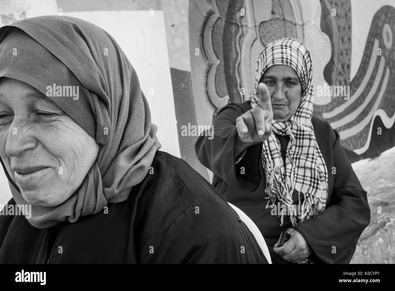 Morocco, Asilah, daily life, woman Stock Photo