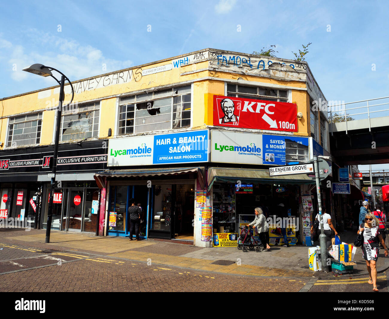 Peckham Rye Lane London, England Stock Photo Alamy