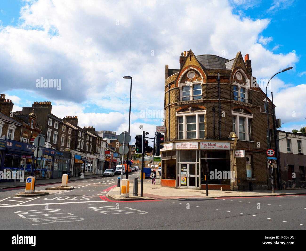 Waldram Park Road Forest Hill, London Stock Photo Alamy