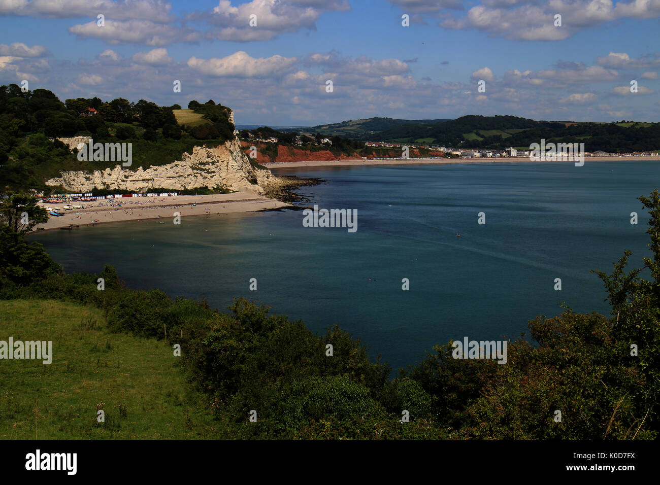 Beer Village Devon Stock Photo Alamy