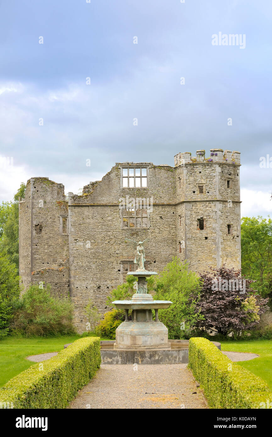 Ruins of Medieval Castle, Ireland Stock Photo Alamy