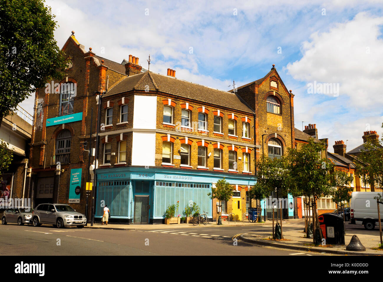 Coldharbour & Shakespeare Road junction Brixton, London Stock Photo