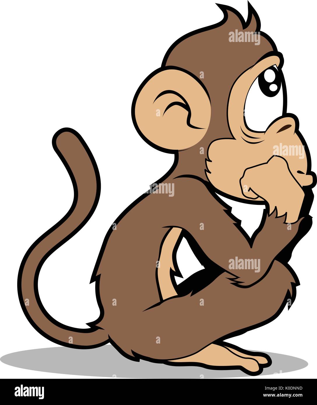 Monkey cartoon hi-res stock photography and images - Alamy