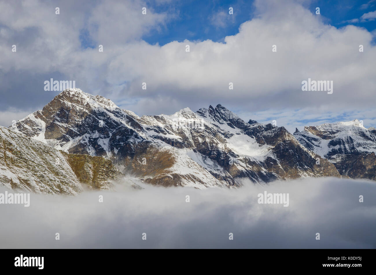 Bioula peak (Valsavarenche, Aosta Valley, Italian alps Stock Photo - Alamy