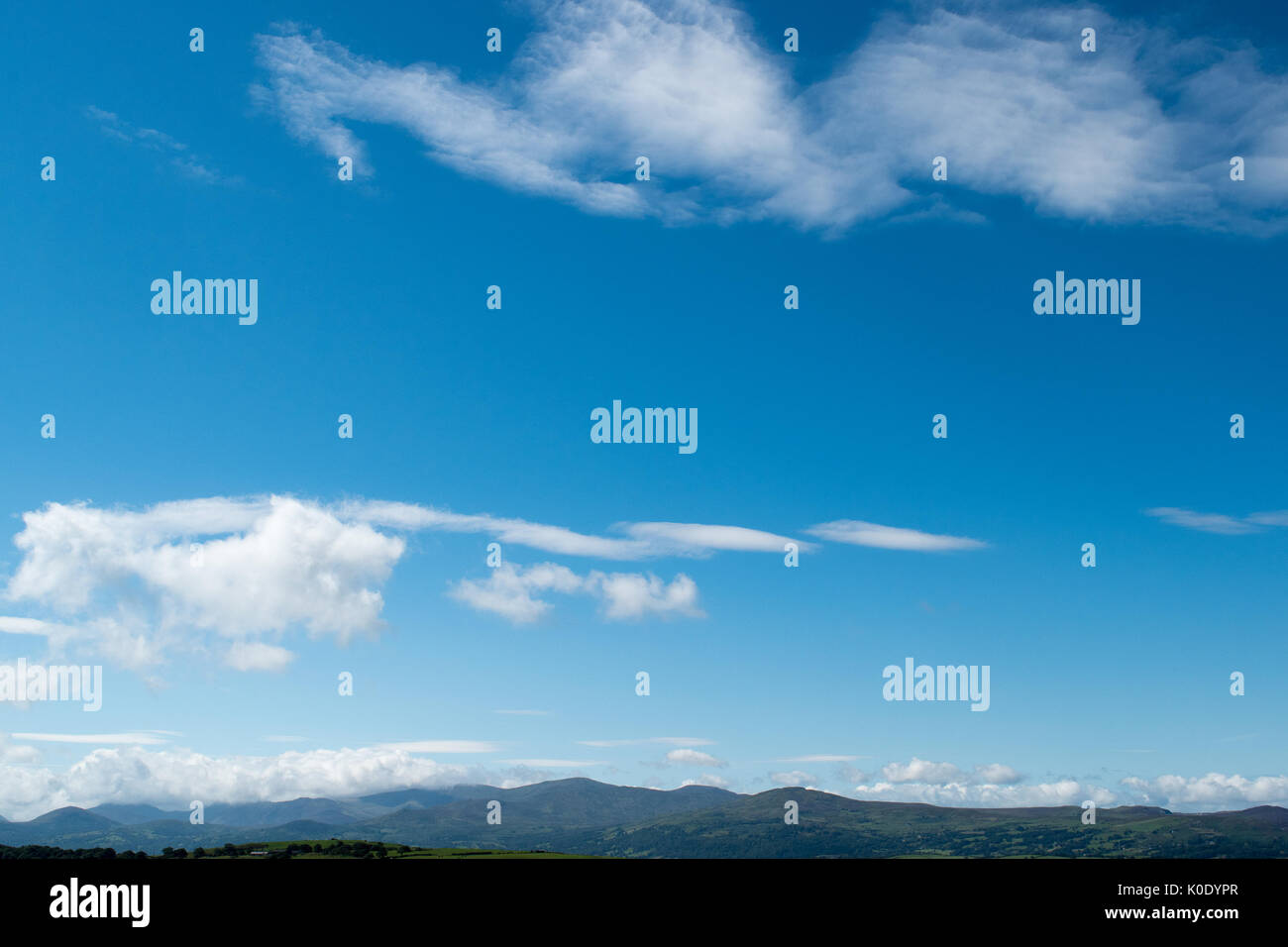 Cumulus Clouds Stock Photo