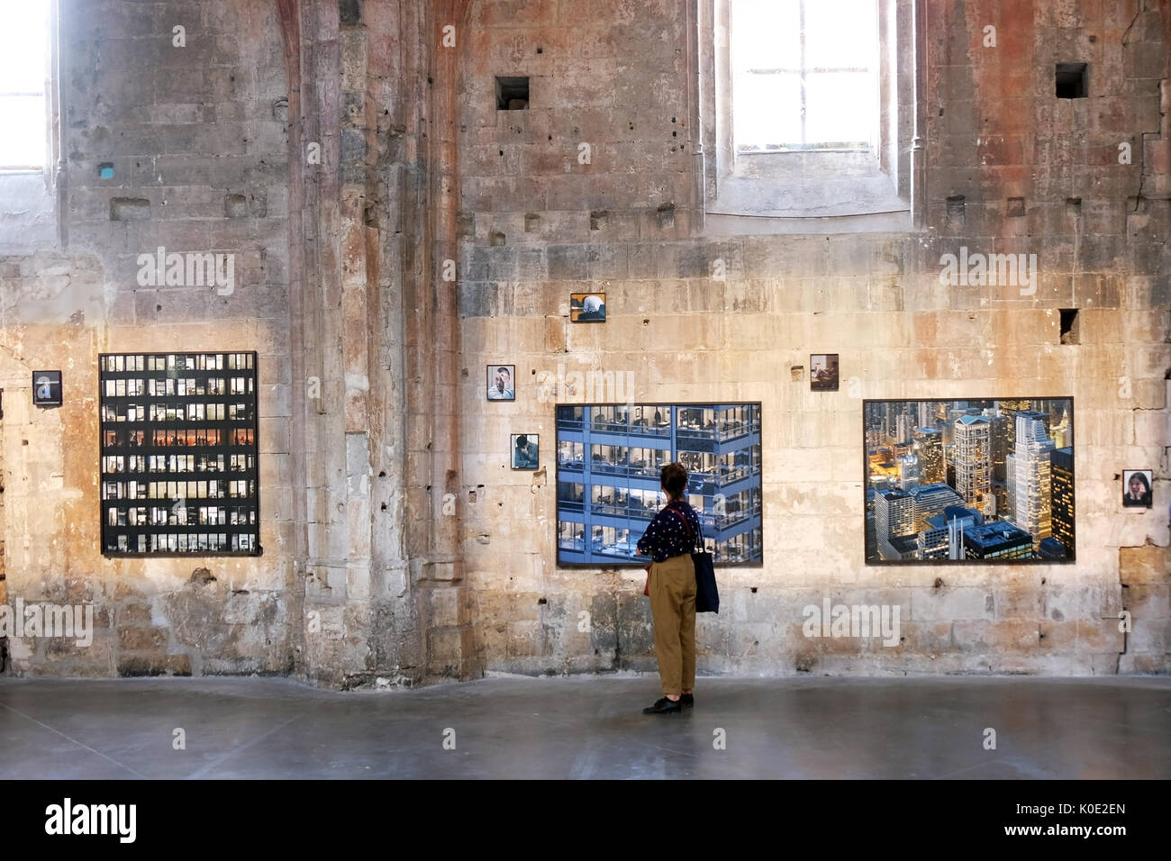 Les Rencontres d'Arles 2017. Photography festival in Arles, South of France Stock Photo