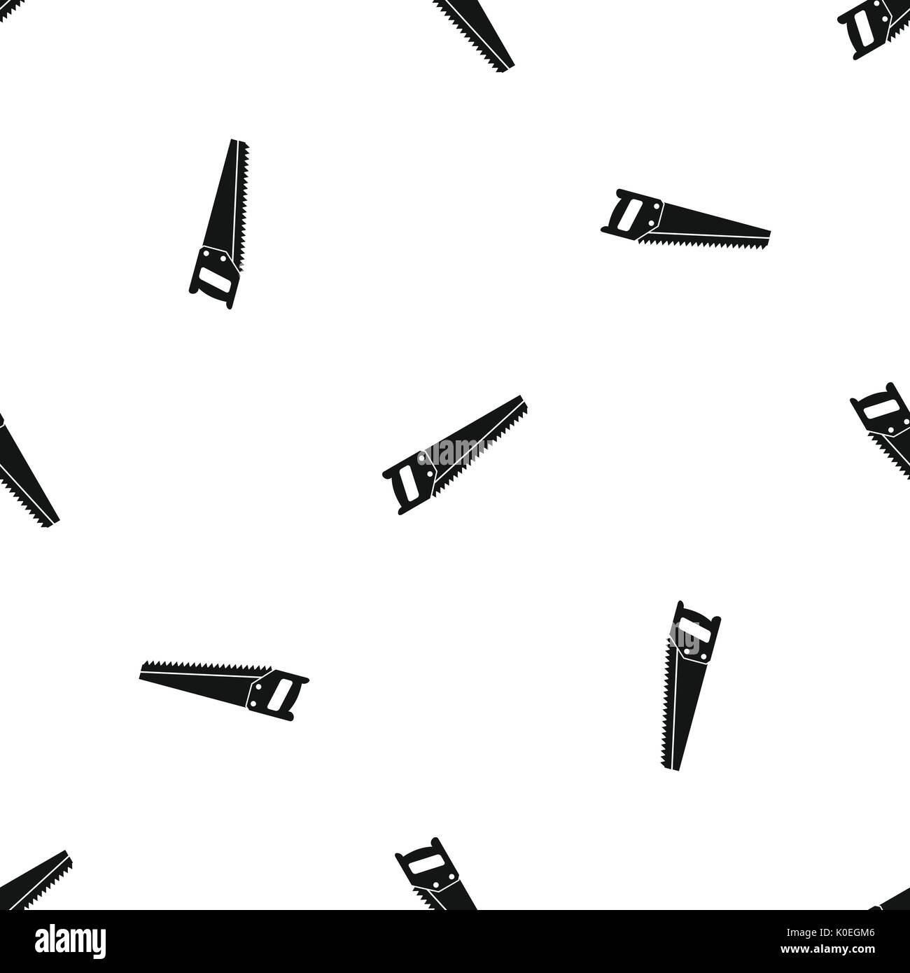 Saw pattern seamless black Stock Vector Image & Art - Alamy