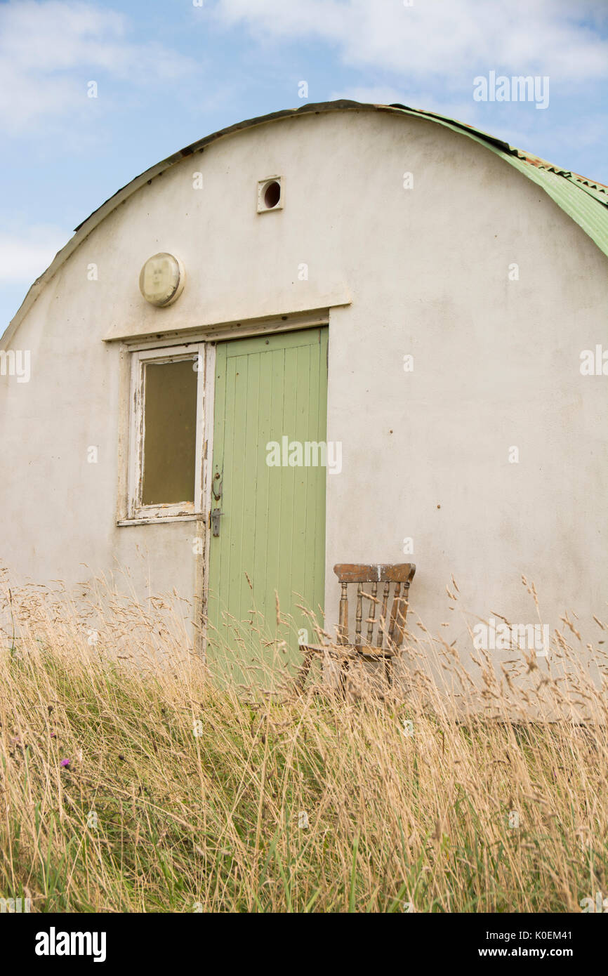lonely simple habitation Stock Photo