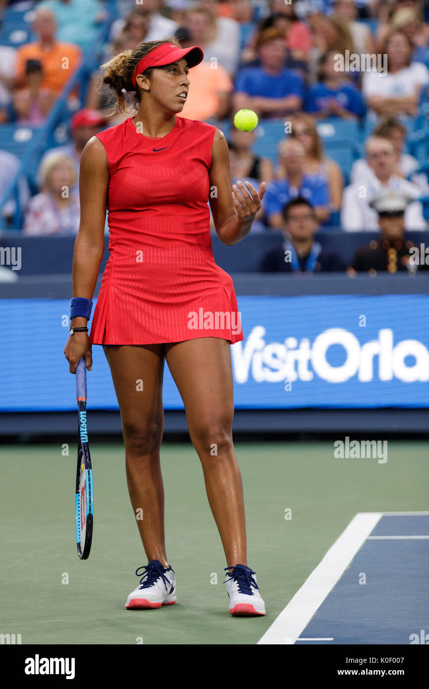 Adam Keyes Madison keys 2017 us open hi-res stock photography and images - Alamy