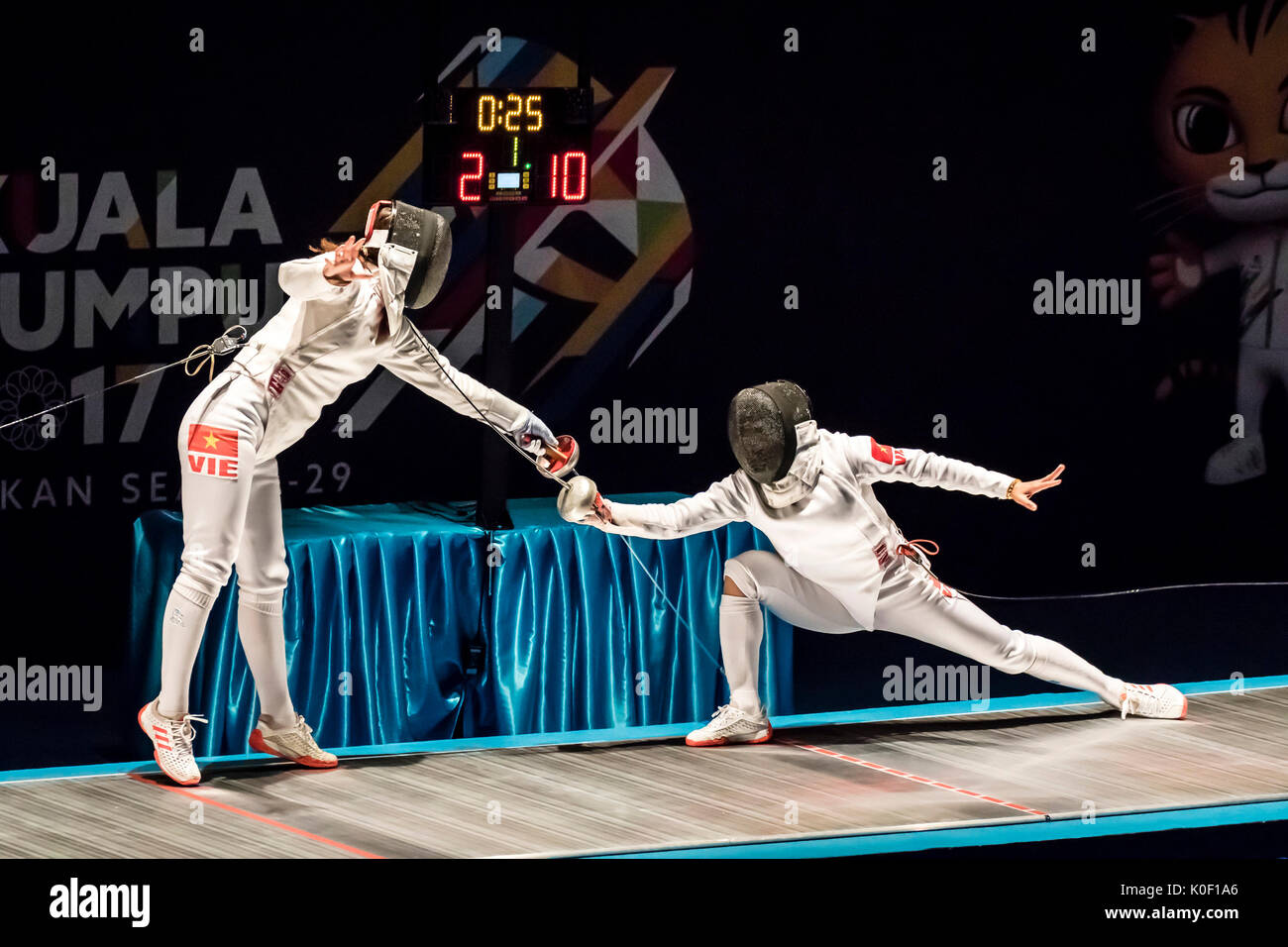 Kuala Lumpur, Malaysia. 22nd Aug, 2017. Vietnam Nguyen Thi Nhu Hoa