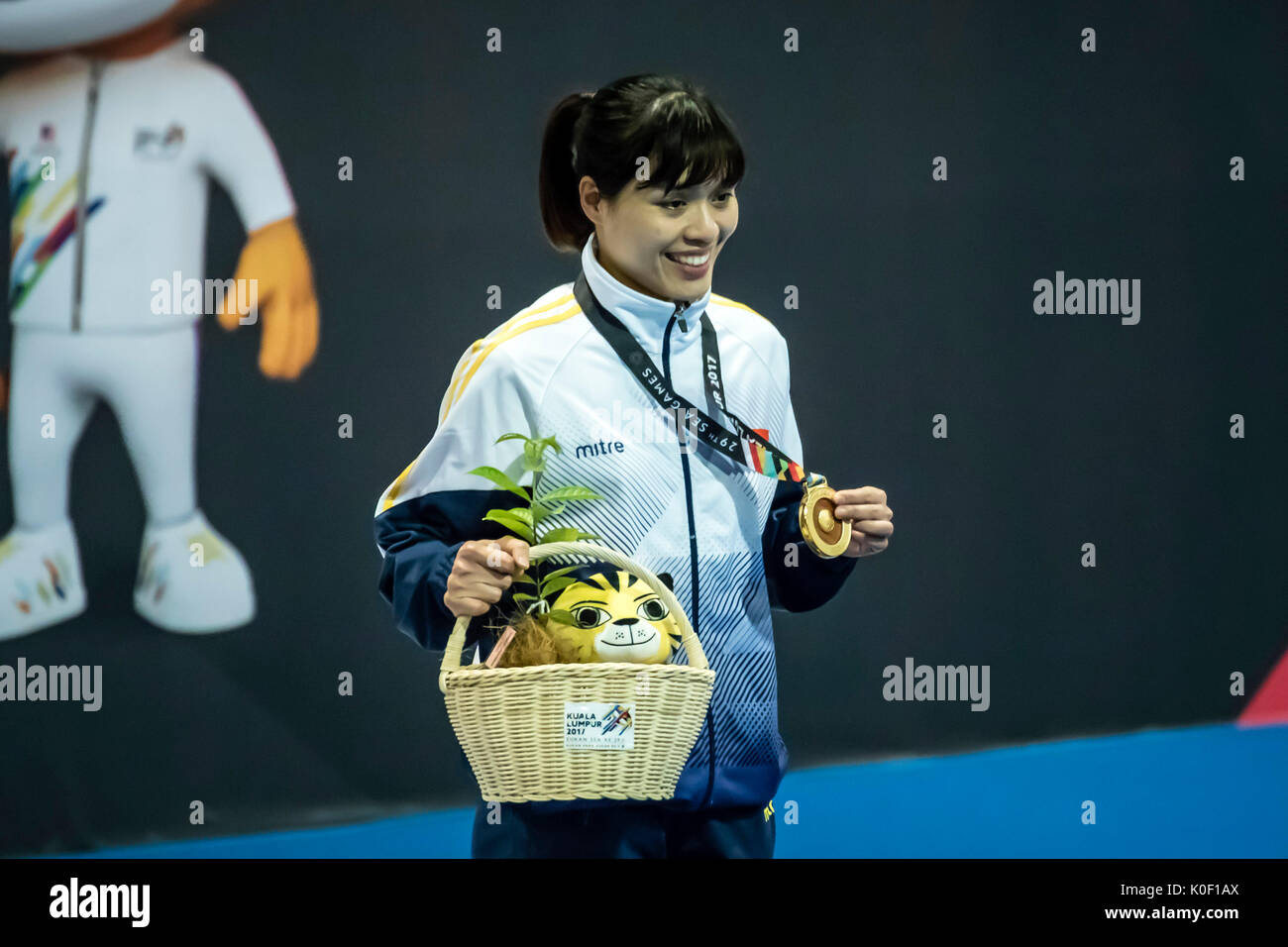 Kuala Lumpur, Malaysia. 22nd Aug, 2017. Vietnam Nguyen Thi Nhu Hoa 