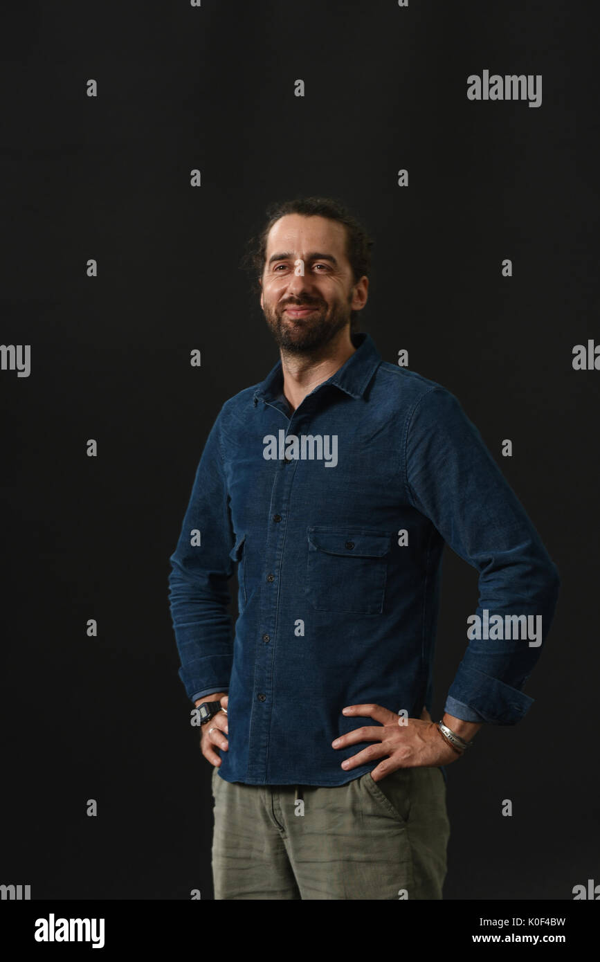 Edinburgh, UK. 23rd Aug, 2017. The Edinburgh International Book Festival Wednesday 23rd August. Jamie Bartlett, journalist and tech blogger in his newest book Radicals he explores oddball idealists, extremists and groups rejecting mainstream ideas. Credit: Stuart Cobley/Alamy Live News Stock Photo