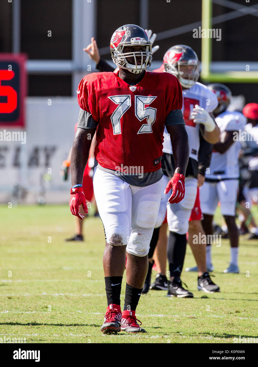 August 22, 2017 - Tampa Bay Buccaneers defensive end DaVonte