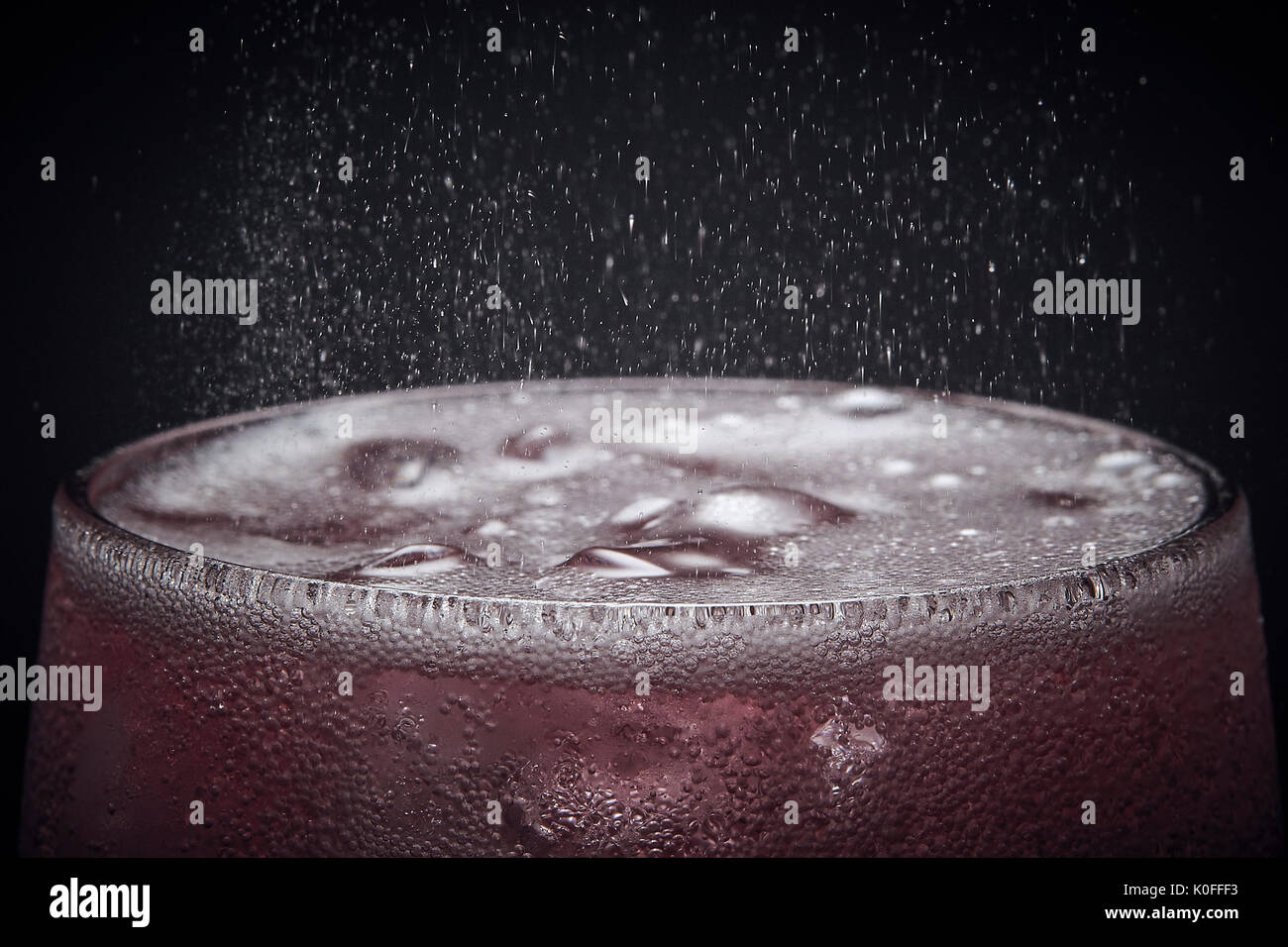 Bubbles Drink Fizzy Glass High Resolution Stock Photography and Images