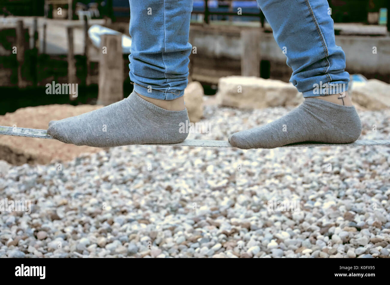 Slack Rope Stock Photos & Slack Rope Stock Images Alamy