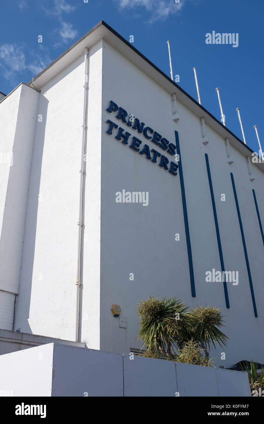 Princess Theatre, Torquay, Devon Stock Photo Alamy